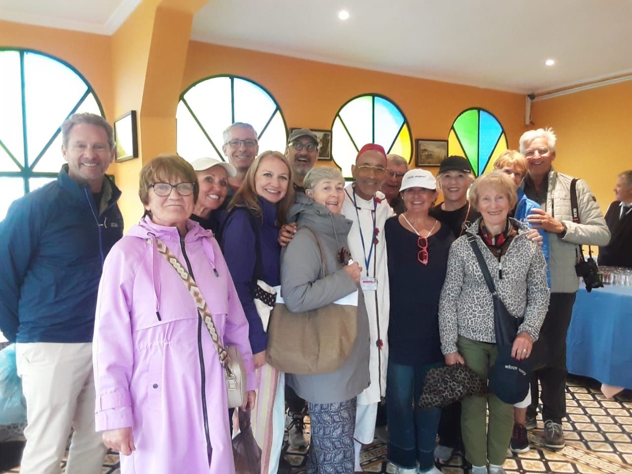 Private Guided Tours in Morocco: “A private guided tour group exploring the scenic landscapes of Tangier, showcasing the beauty of Morocco while adhering to sustainable tourism principles.”